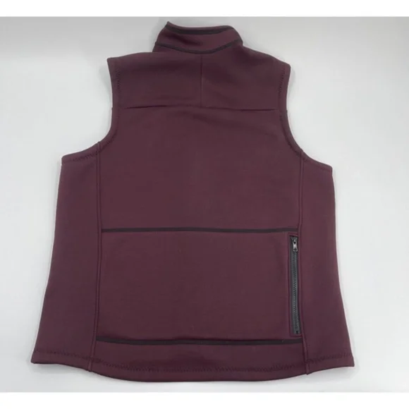 Melanzana Hard Face Vest Mens Large Maroon Leadville Colorado
